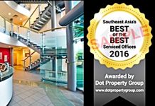 New category for Dot Awards Dot Property Group Best of the Best Serviced Offices Awards