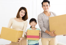 Tips on moving home with children