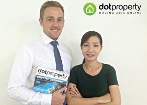 Kristian Brennan (left), Dot Property Indonesia Country Manager 
