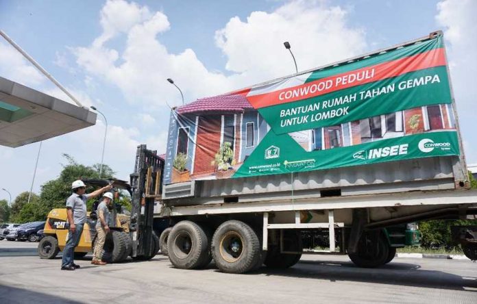 PT Conwood Indonesia gives back PT Conwood Indonesia