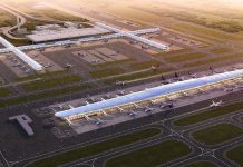 Massive at first sight, but just how big is the Suvarnabhumi Airport expansion concourse? Suvarnabhumi Airport expansion concourse