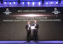 Green takes gold at the Dot Property Awards Whizdom The Forestias Dot Property Awards Southeast Asia 2019