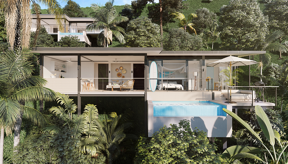Selong Group's Luxury Surf Villas