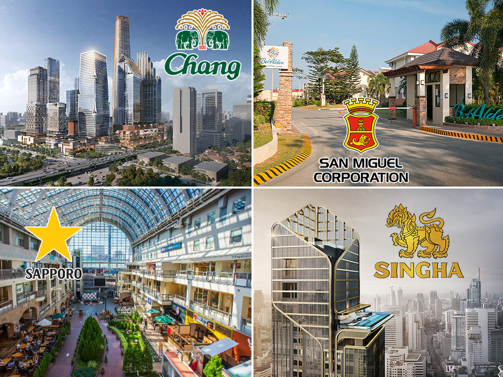 breweries in Asia with property development ambitions
