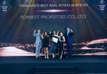 Six top companies named as Thailand’s Best Real Estate Agencies 2021 Thailand’s Best Real Estate Agencies 2021 Forest Properties