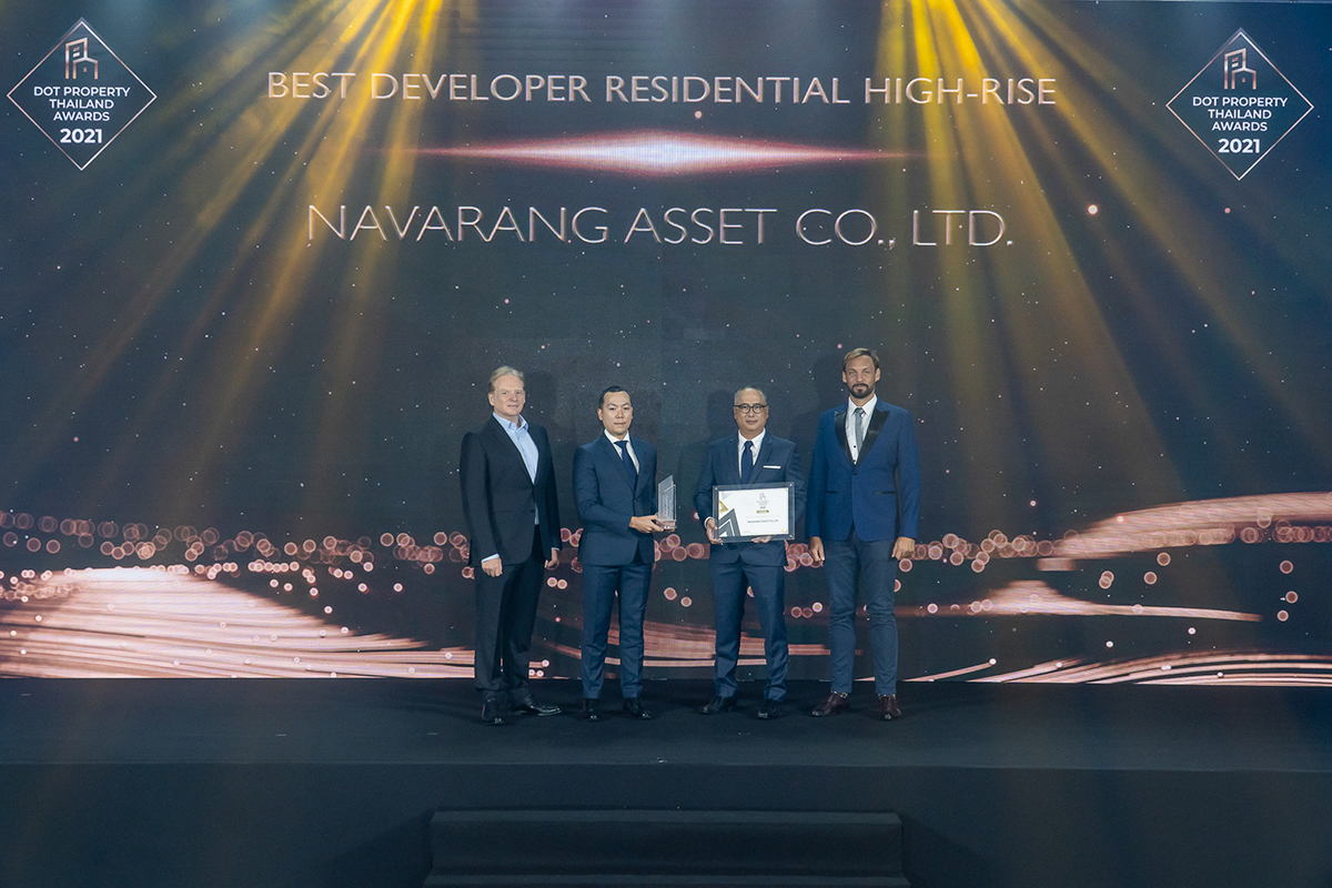 Best Developer Residential High-Rise Dot Property Thailand Awards 2021