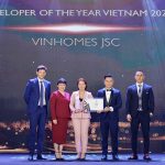 Vinhomes presented with Developer of The Year Vietnam 2021 Vinhomes