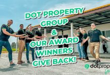 Dot Property Group and award winners give back to the Thai community with Habitat for Humanity