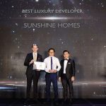 Sunshine Homes shines once again at the Dot Property Vietnam Awards 2022 Sunshine Homes award