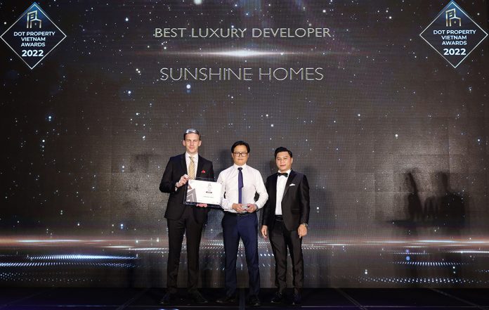 Sunshine Homes award Sunshine Homes award
