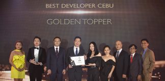 Golden Topper Best Developer Cebu