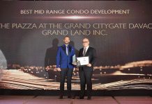 The Piazza at The Grand Citygate Davao from Grand Land Inc. nabs a pair of awards The Piazza at The Grand Citygate Davao