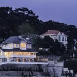 House exterior night