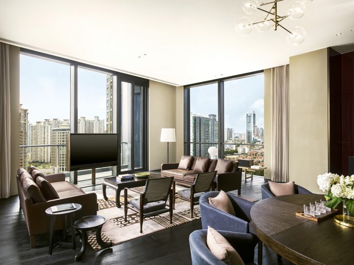 Living Room at Penthouse_The Middle House The Middle House is one of Asia's most luxurious penthouse