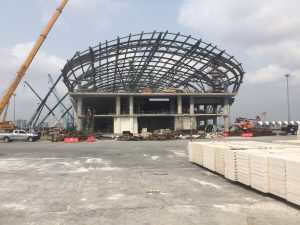 Suvarnabhumi Airport concourse extension