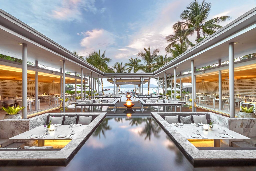 Palm Seaside Bang Tao Beach dining