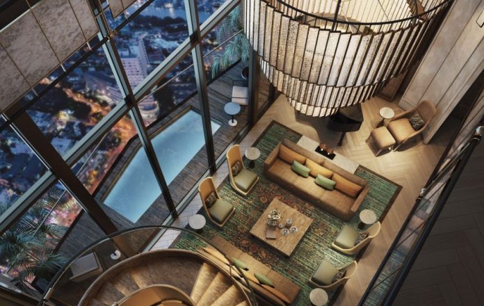 Duplex in The Residences at Mandarin Oriental most expensive Bangkok condos