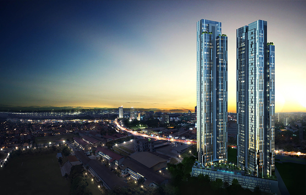 The Astaka tallest buildings Johor