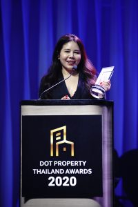 Khun Pitchakorn Meesak at the Dot Property Thailand Awards 2020