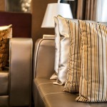 Comfortable corner in family room, with many luxury pillows.Thailand-Property.com