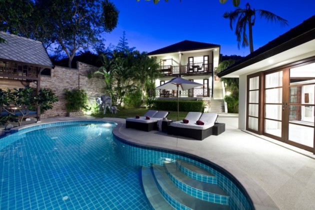 Superb,luxury ocean view villa with a private pool for sale in Koh Samui