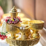 Traditional Thai Wedding ceremony atmoshphere decoration and artefacts. Thailand-Property.com