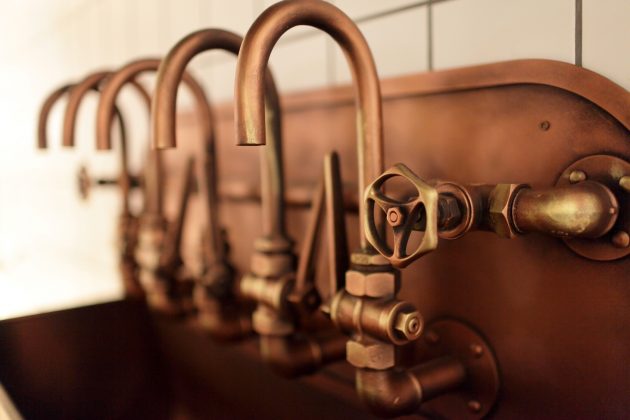 Copper taps