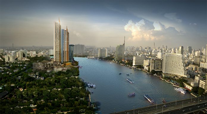 Magnolias Waterfront Residences tallest buildings in Thailand