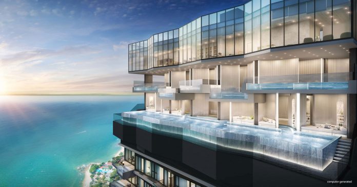 A look at the sky amenities and view at AROM Wongamat