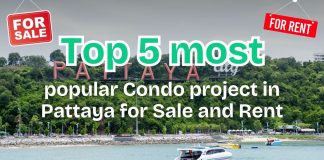 Top 5 most popular Condo project in Pattaya for Sale and Rent