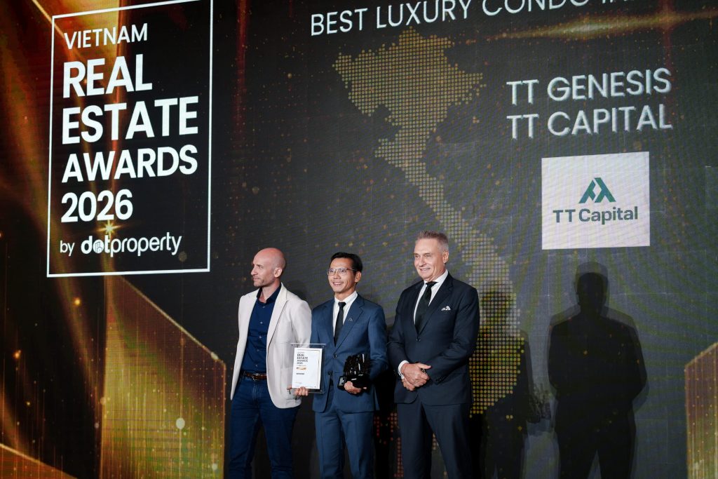 TT GENESIS được xướng tên ở hạng mục Best Luxury Condo Innovative Design Vietnam 2026 