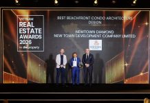 NEWTOWN DIAMOND XUẤT SẮC GHI DẤU ẤN TẠI DOT PROPERTY VIETNAM REAL ESTATE AWARDS 2026