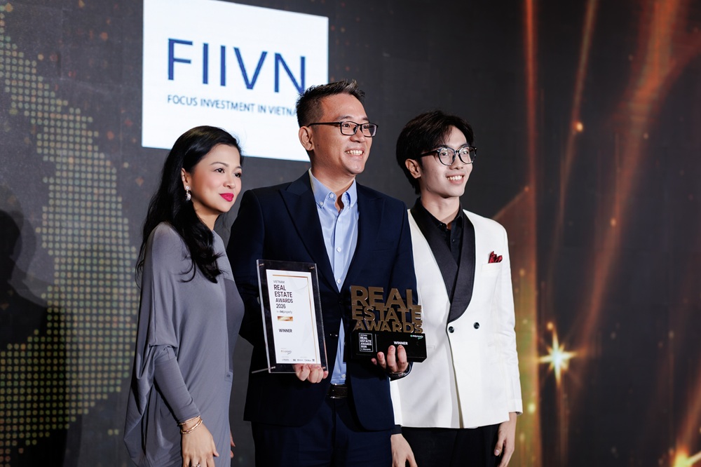 FIIVN được vinh danh tại hạng mục Best Breakthrough Real Estate Consultancy Firms 2026