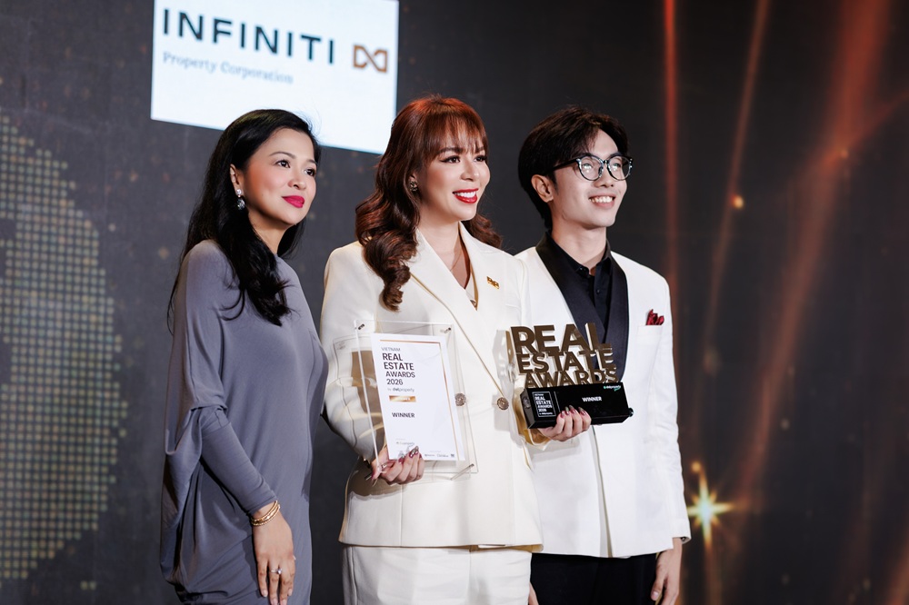 Infiniti Property Corporation được xướng tên với hạng mục Best Real Estate Consultancies Vietnam 2026 (International Market) 