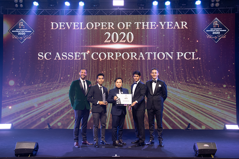 Dot Property Southeast Asia Awards 2020 Charity Gala SC Asset winer