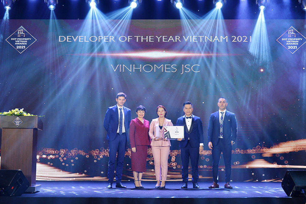 Developer of The Year Vietnam 2021 – VINHOMES JSC