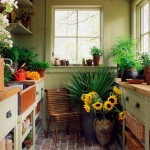 สวนสวยกะทัดรัดในบ้าน