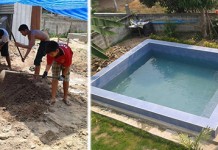 สร้างสระว่ายน้ํา,สร้างสระว่ายน้ําเอง