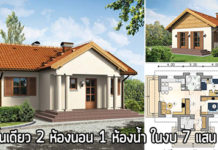 บ้านชั้นเดียวราคา 7 แสน,บ้านราคา 7 แสน,สร้างบ้านราคา 7 แสน,แบบบ้านราคาไม่เกิน 7 แสน