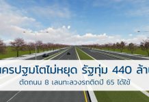 นครปฐมโตไม่หยุด รัฐทุ่ม 440 ล้าน ตัดถนน8เลนแก้รถติดคาดปี 65 ได้ใช้แน่ นครปฐม